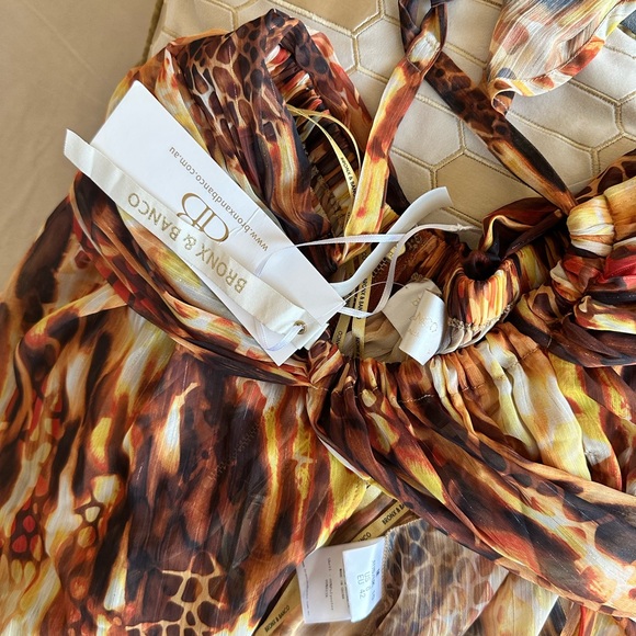 Bronx and Banco Fire Gown in Multicolour size Medium NWT - Picture 10 of 13